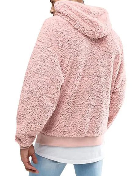 European American Wool And Fleece Hooded Men's Hoodie - Eloraboutique