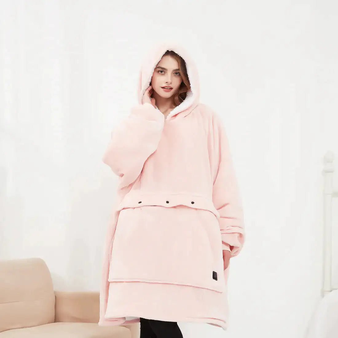 Heated Hoodie Blanket - Eloraboutique