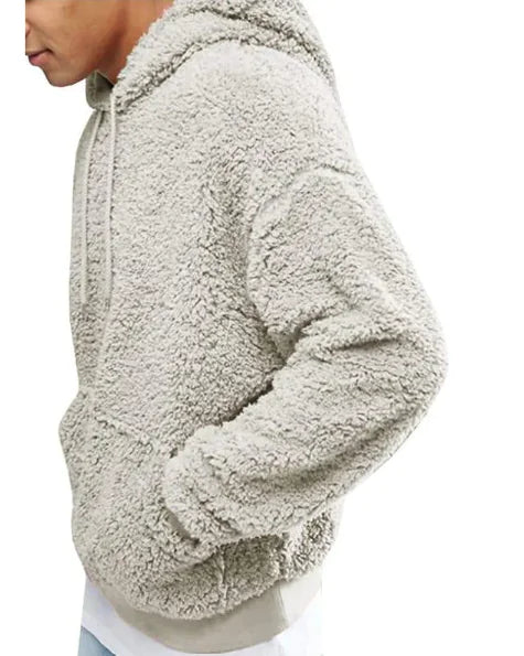 European American Wool And Fleece Hooded Men's Hoodie - Eloraboutique 